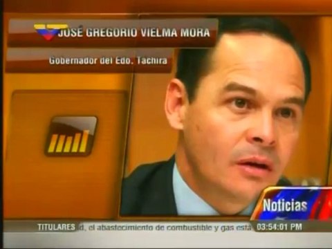 Gobernador: Ocho municipios de Táchira están afectados por apagón