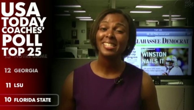 USA Today Coaches' Poll Week 1