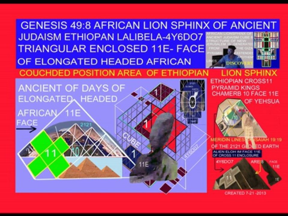 1 2 3  MASONIC SECRET  EXPOSES GIZA & GAZA'S DOME OF THE ROCK  SPHINX LION OF JUDAH