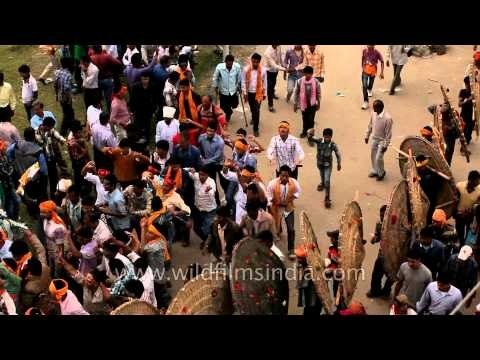 Chamyal kham (clan) in high spirits during Bagwal of Devidhura
