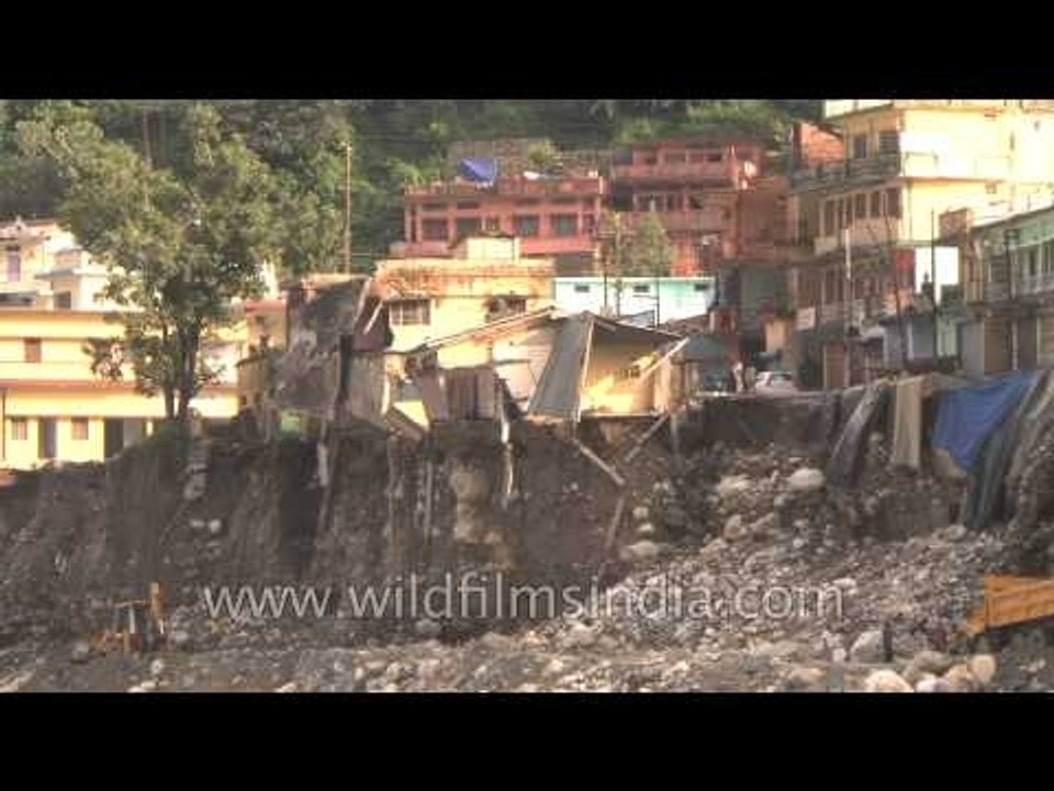 The fury of nature in Joshiyara, Uttarkashi