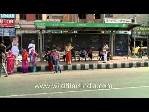 Smooth flow of traffic at Guru Teg Bhahadur Nagar