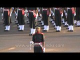 Newly qualified army officers at prestigious passing out parade