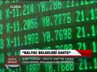 Bakan İsmet Yılmaz: Balyoz belgeleri sahte