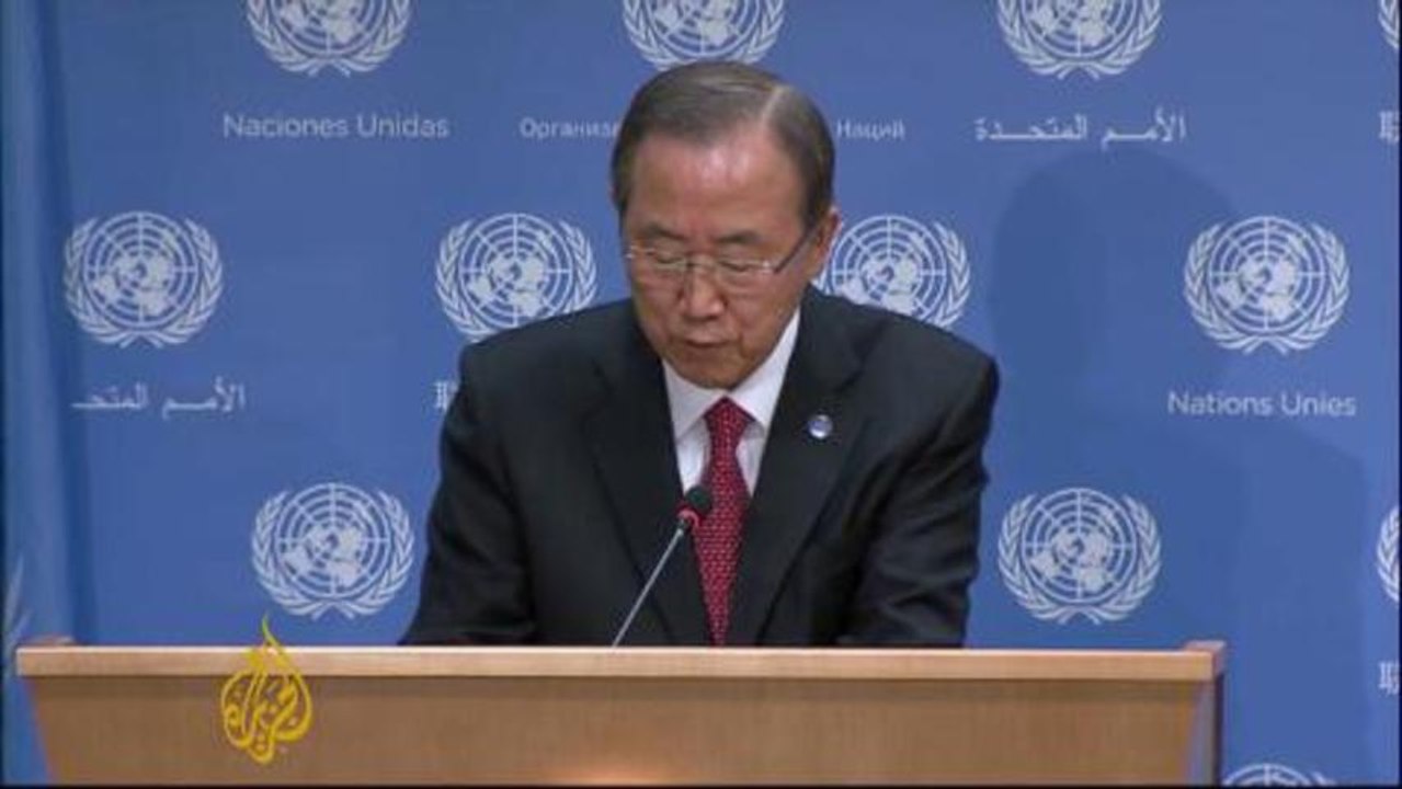 Ban Ki-moon on chemical weapons