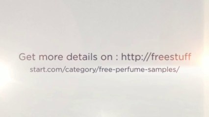 Free perfume samples