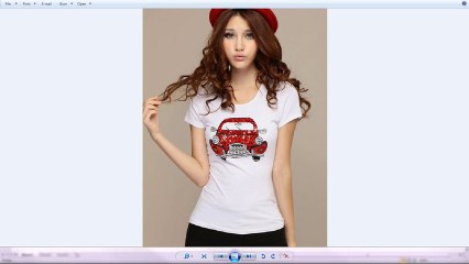 เสื้อยืดทีเชิ้ต นำเข้า ฟรีไซส์ สีขาว - พร้อมส่งQI005 ราคา670บาท