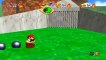 Super Mario 64 - Bataille de Bob-Omb - Etoile 6 : Derrière la cage de Chomp