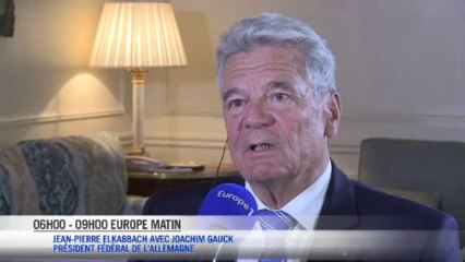 Gauck : "Les Allemands d'aujourd'hui sont différents de ceux de 1944"