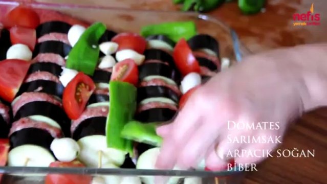 Fırında Patlıcan Kebabı - Nefis Yemek Tarifleri
