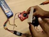 DC Motor Speed (150 RPM) with speed controller setup