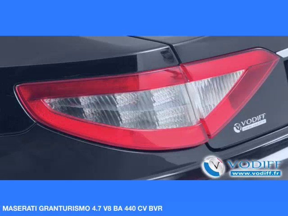 VODIFF : MASERATI OCCASION ALSACE : MASERATI GRANTURISMO 4.7 V8 BA 440 CV BVR