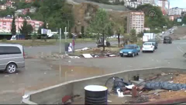 Zonguldak'ta sağanak ve hortum