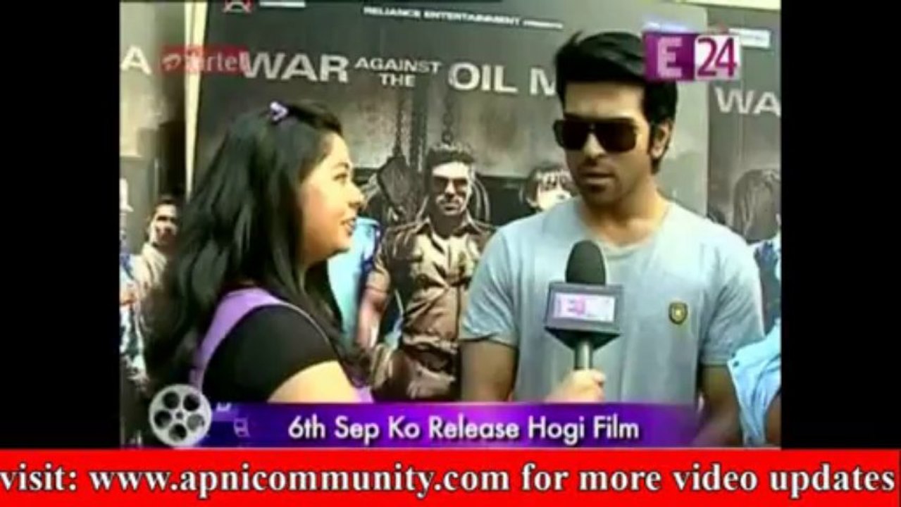 Film Zanjeer ki Team Ka E-24 Se Baat Cheet-Special Report-4 Sep 2013-