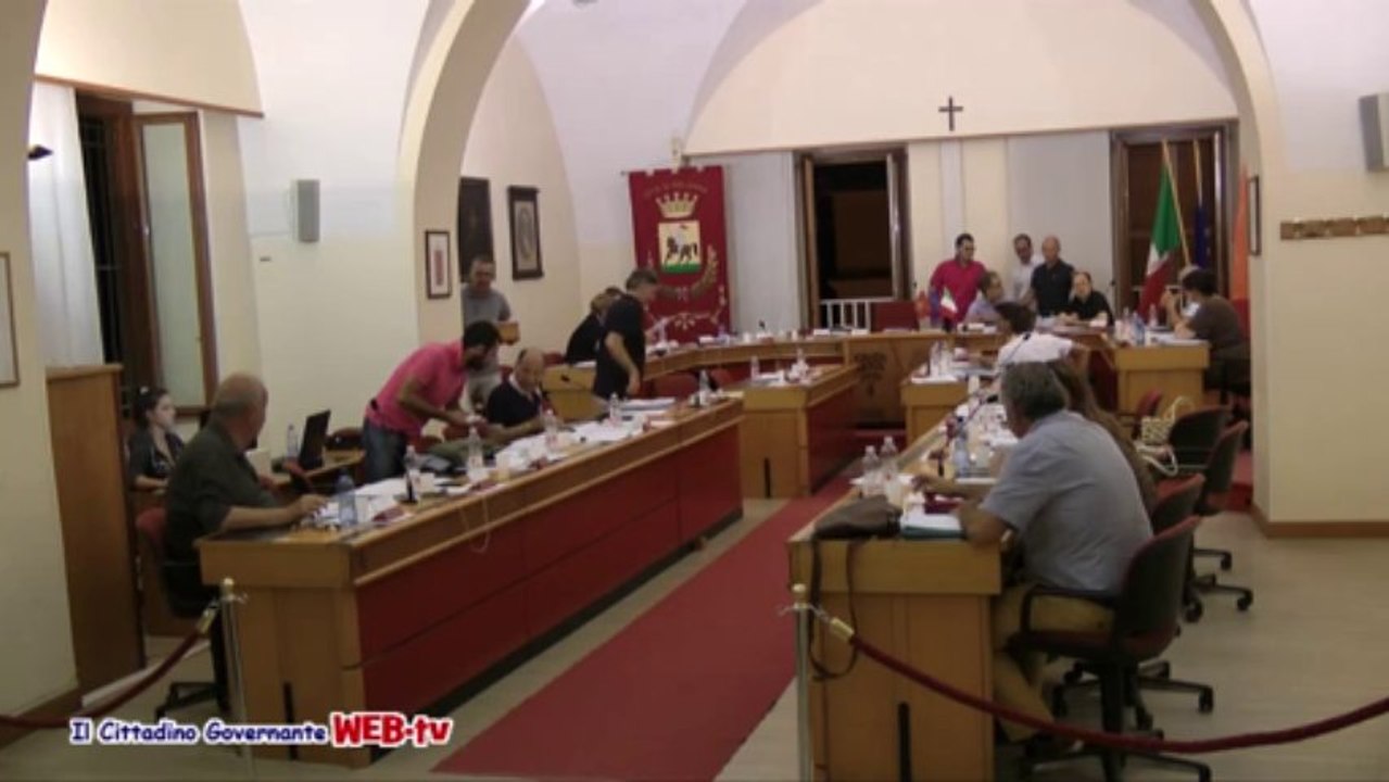 Consiglio comunale 9 agosto 2013 punto 2 surroga componente commissione giudici popolari
