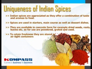 The Essential Indian Spices