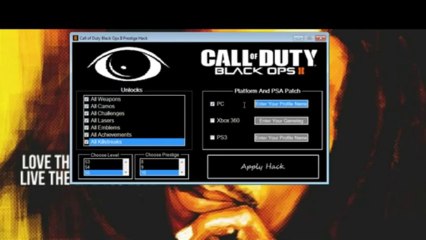 Call of Duty Black Ops II Prestige Hack 2013