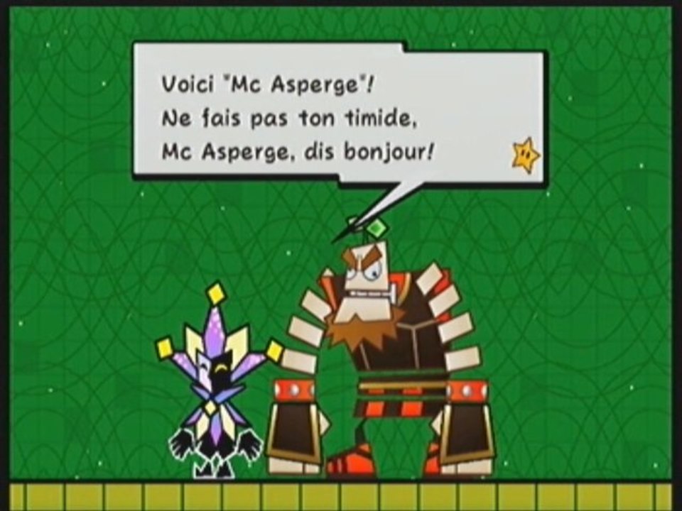 Super Paper Mario [16] : Mc Asperge Powaaaaaa !