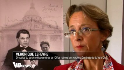 0409- Véronique Lefevre à propos de l'exposition Jean Moulin à la préfecture