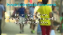 New prostate cancer recommendations
