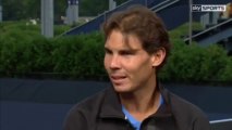 Rafael Nadal's interview to SkySports after his win over Dodig in R3 of US Open.