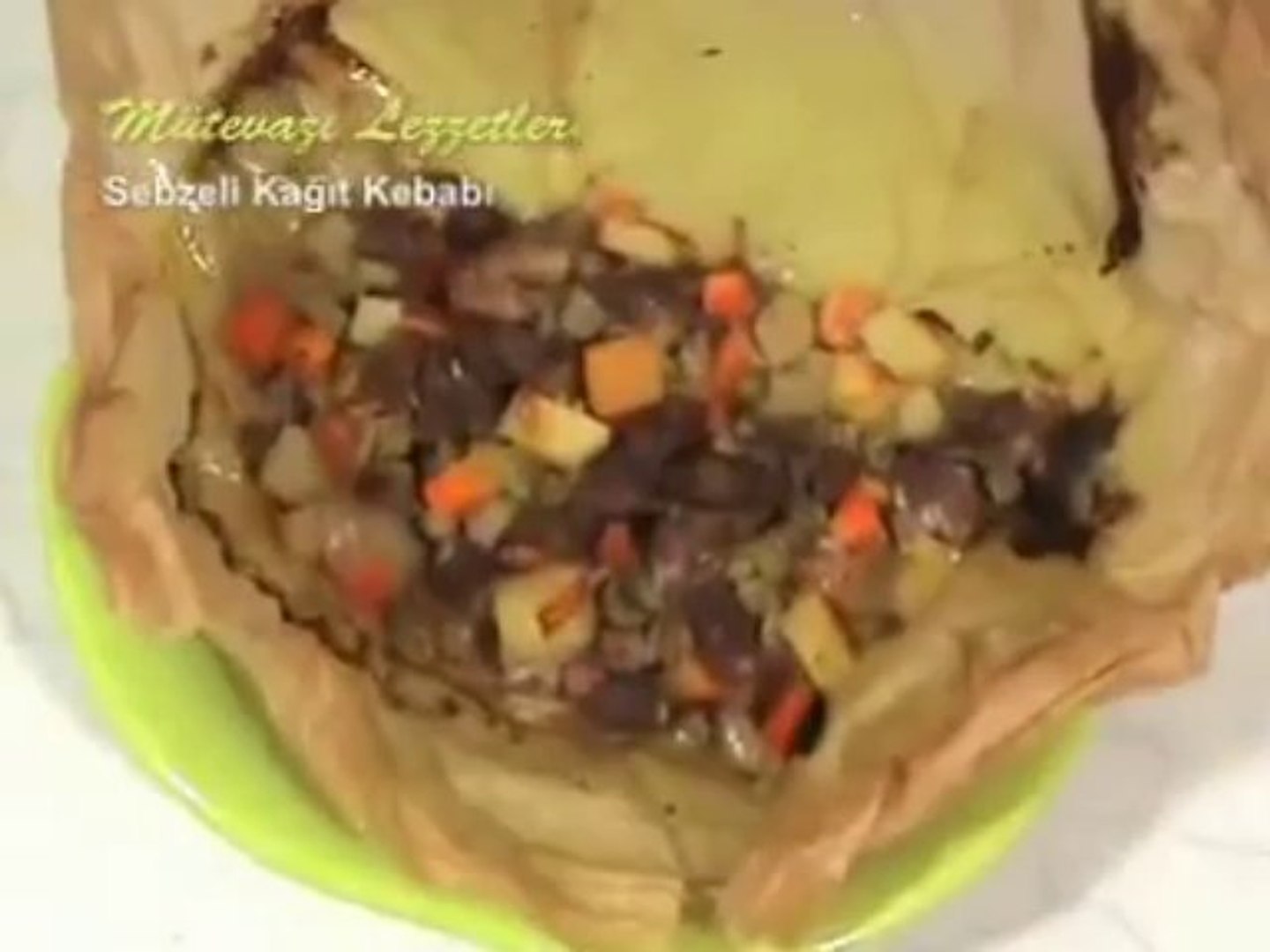 Sebzeli Kağıt Kebabı - Nefis Yemek Tarifi - Dailymotion Video