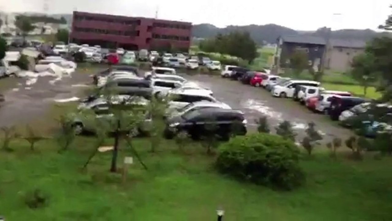 Tornadoes hit eastern Japan