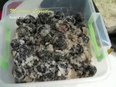 Sele Zeytini Yapım Tarifi - Nefis Yemek Tarifi