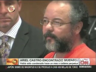 Ariel Castro, el "violador de Cleveland" fue encontrado muerto en su celda