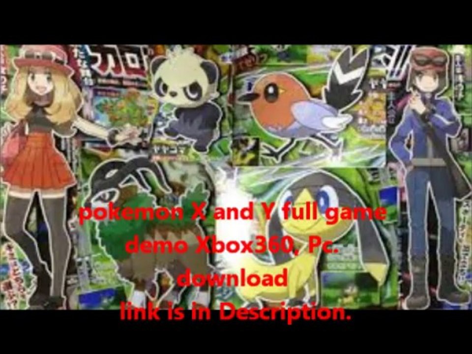 pokemon x and y full game demo pc and xbox360