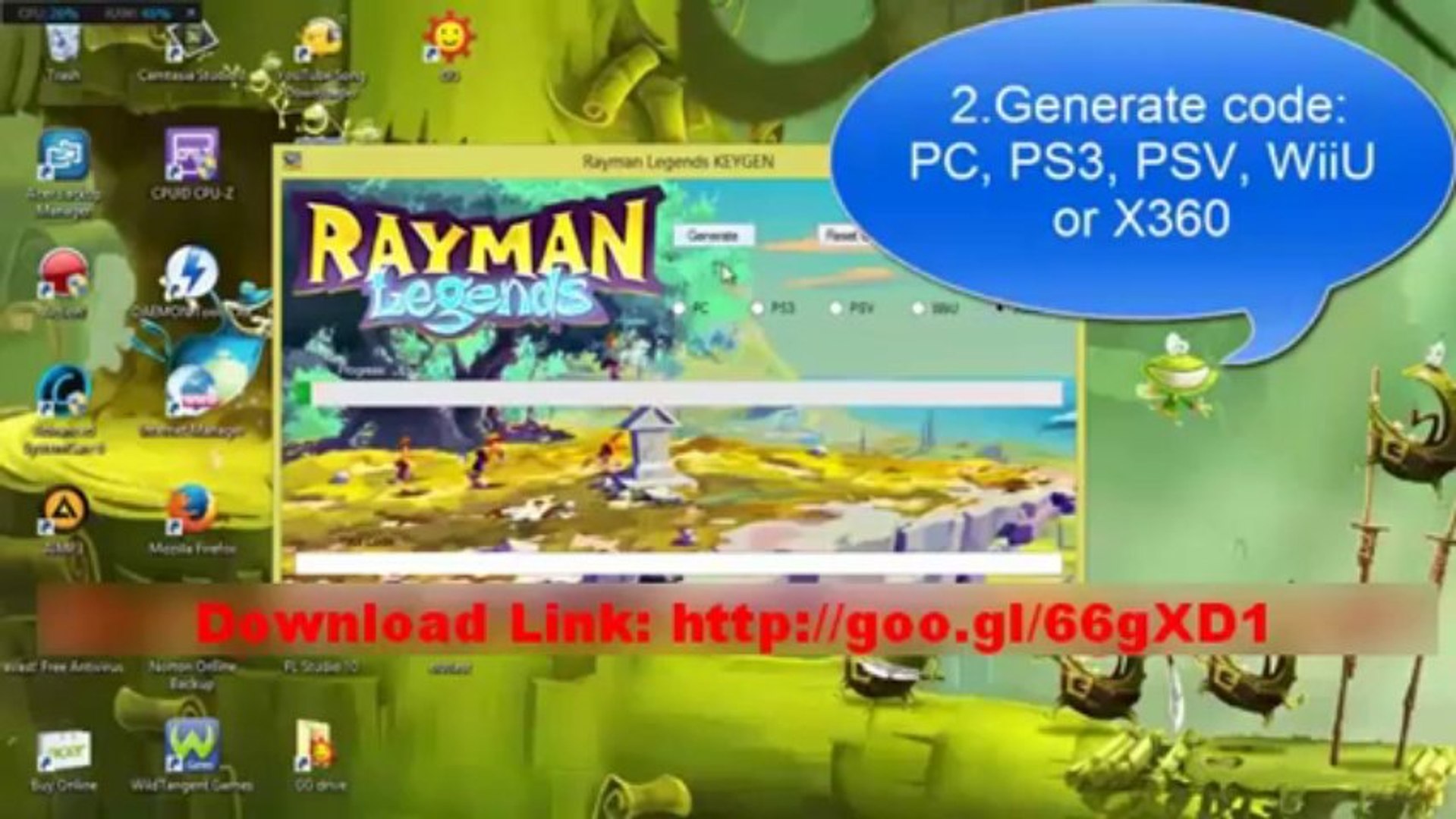 How to Download Rayman Legends Crack Free - Xbox 360 & PS3!! - video  Dailymotion