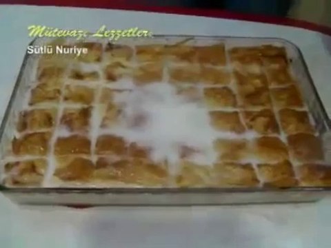Sütlü Nuriye Tarifi - Nefis Yemek Tarifi