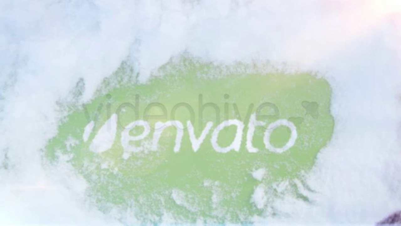 Snow Logo - After Effects Template