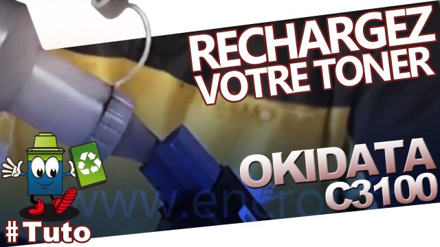 Comment bien recharger une cartouche toner OKIDATA C3100