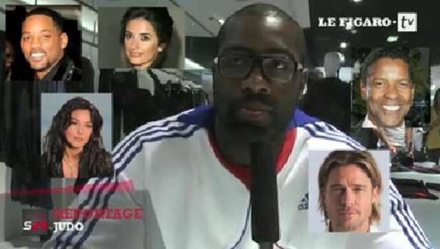 Riner: Je rêve de tourner avec Monica Bellucci et Brad Pitt