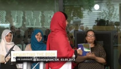 "Pens and books are the weapons that defeat... - no comment