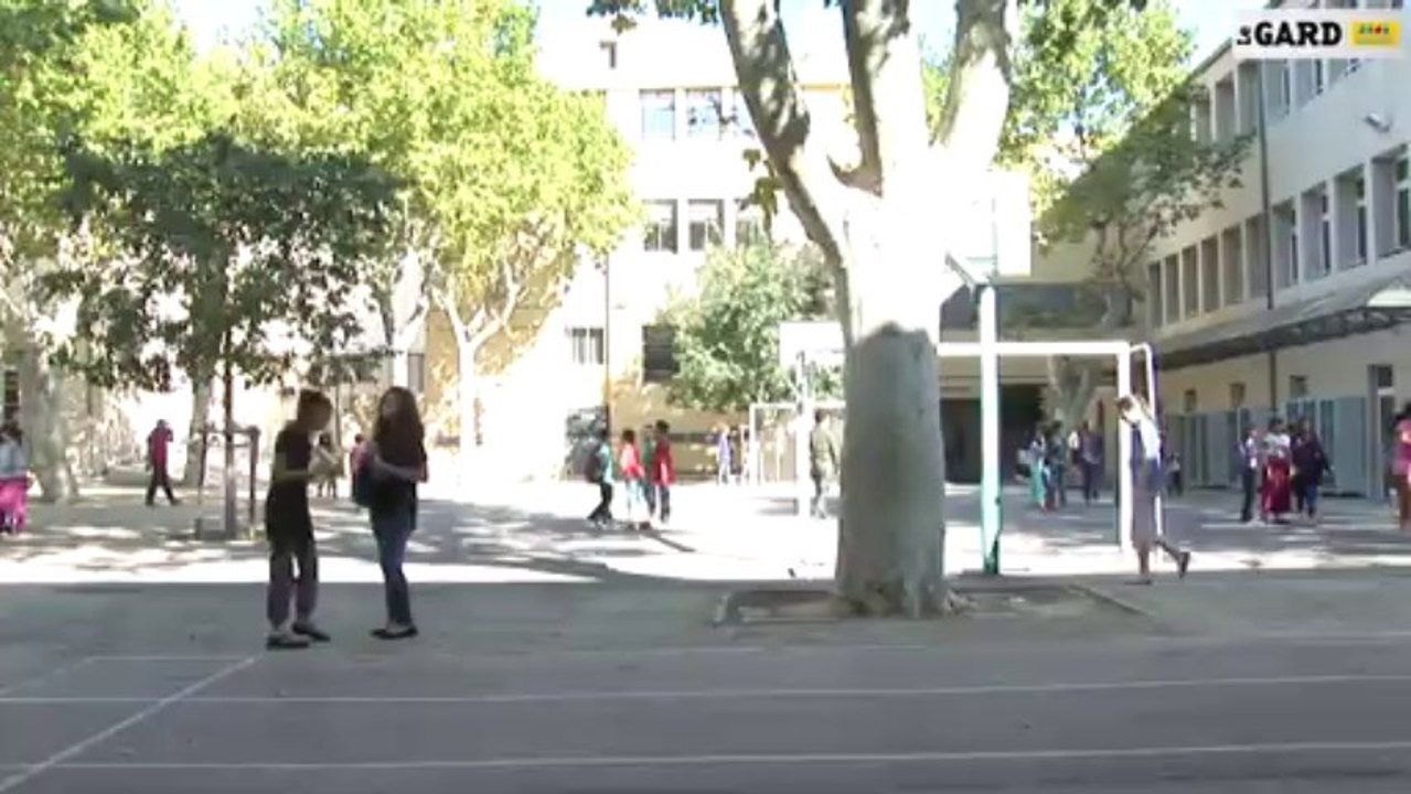 Jour de rentrée scolaire dans les collèges gardois