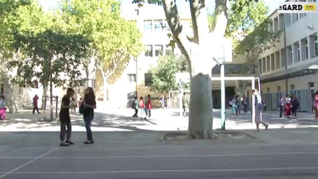 Jour de rentrée scolaire dans les collèges gardois