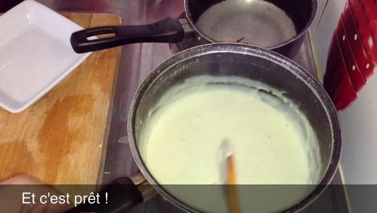 Technique simple pour réaliser une béchamel