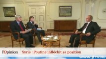 Le 18H : Poutine infléchit sa position sur la Syrie