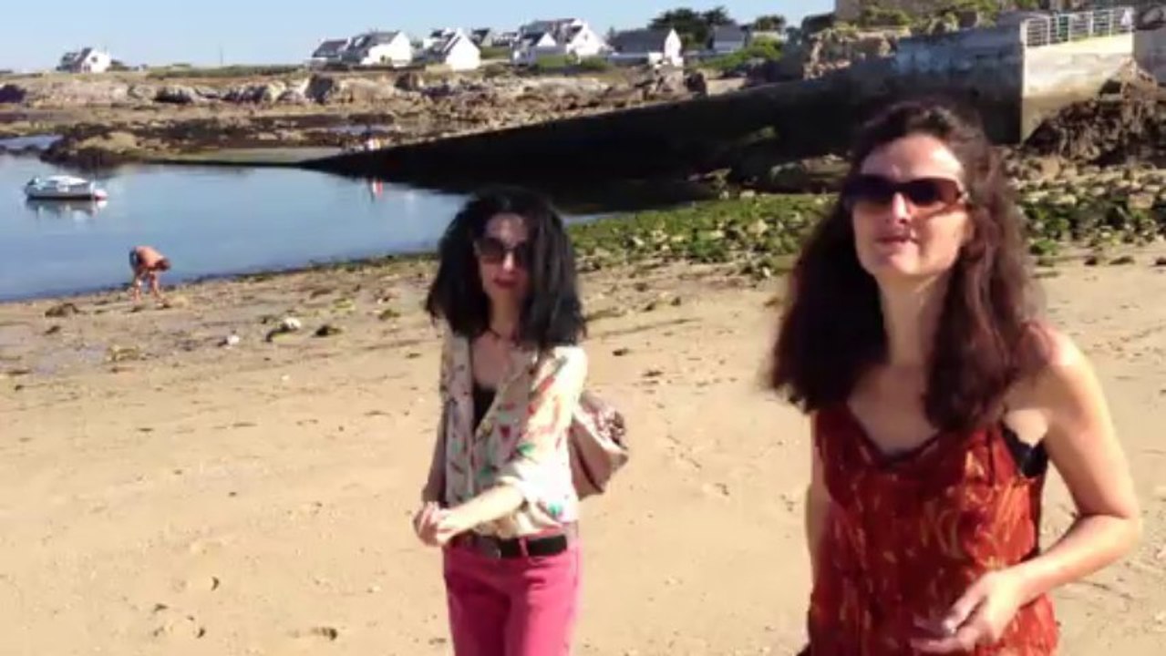 Bretagne Morbihan : plage petit matin