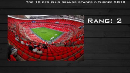 Top 10 des grands stades en Europe