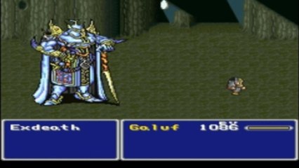Final Fantasy V [14] La Mort du Roi