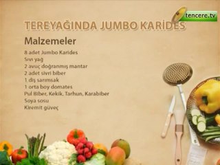 Tereyaginda jumbo Karides - Yemek Tarifi