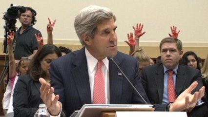 Kerry rejects Syria "boots on the ground" in House panel