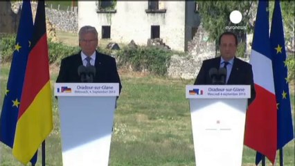 Germania e Francia ricordano massacro a Oradour-sur-Glane