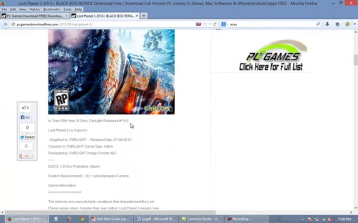 lost planet 3 2013 Download FREE Full Version!