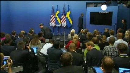 Stoccolma, Obama sulla Siria: "Non possiamo stare a...