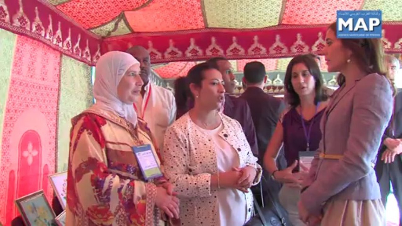La Princesse Héritière Mary de Danemark visite à Casablanca l'association Likaa pour le développement