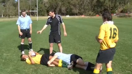 O tackle ( explicado passo a passo  por um arbitro)